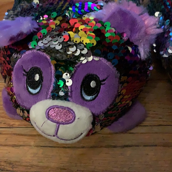 Build-A-Bear Sequin Slippers - Picture 2 of 6